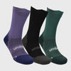 UMBRO Running Crew socks pack of 3 GREEN