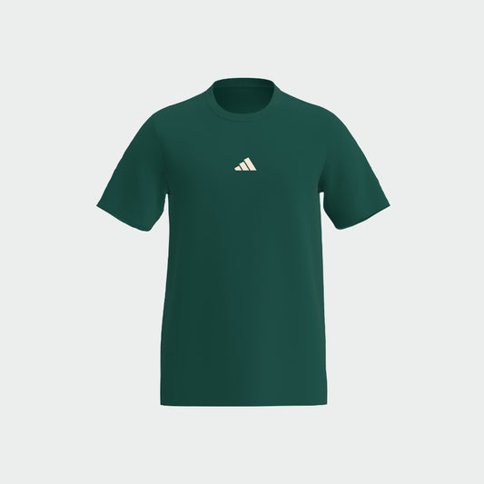 Adidas Mens Small Logo Tee Green