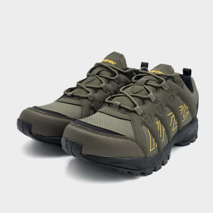 Hi-Tec Mens Warrior Outdoor Shoes Green