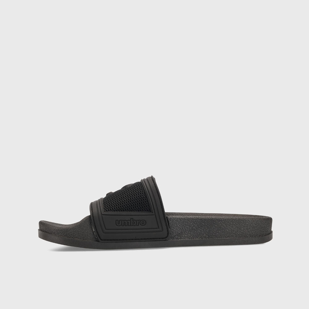 Umbro Youth Mesh Insert Slide Black