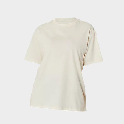 Asics Womens Logo Tee Beige