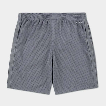 Nike Boys Dri Fit Multi Mesh Short Grey