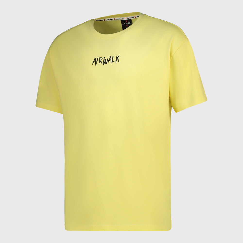 Airwalk Mens Ditto Tee Yellow