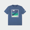 Nike Youth Pop Mesh Graphic Tee Blue