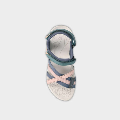 Hi-Tec Girls Savanna Sandals Blue-Pink
