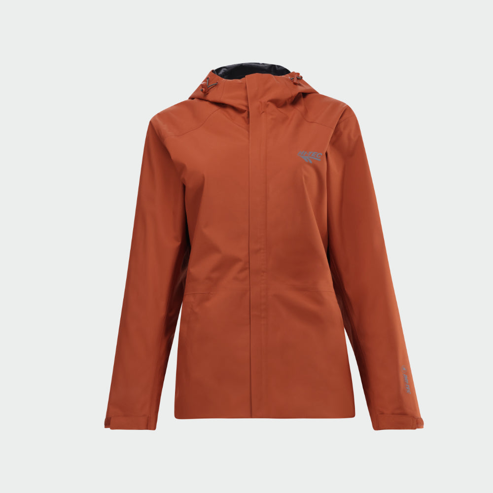 Hi-Tec Womens Storm Jacket Orange