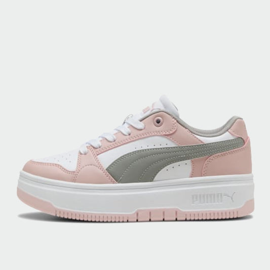 PUMA WOMENS REBOND FEMME LOW SNEAKERS PINK
