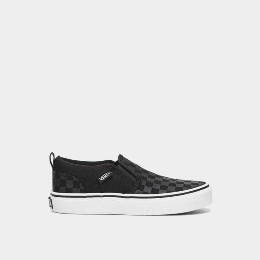 VANS KIDS Asher Checker sneakers GREY