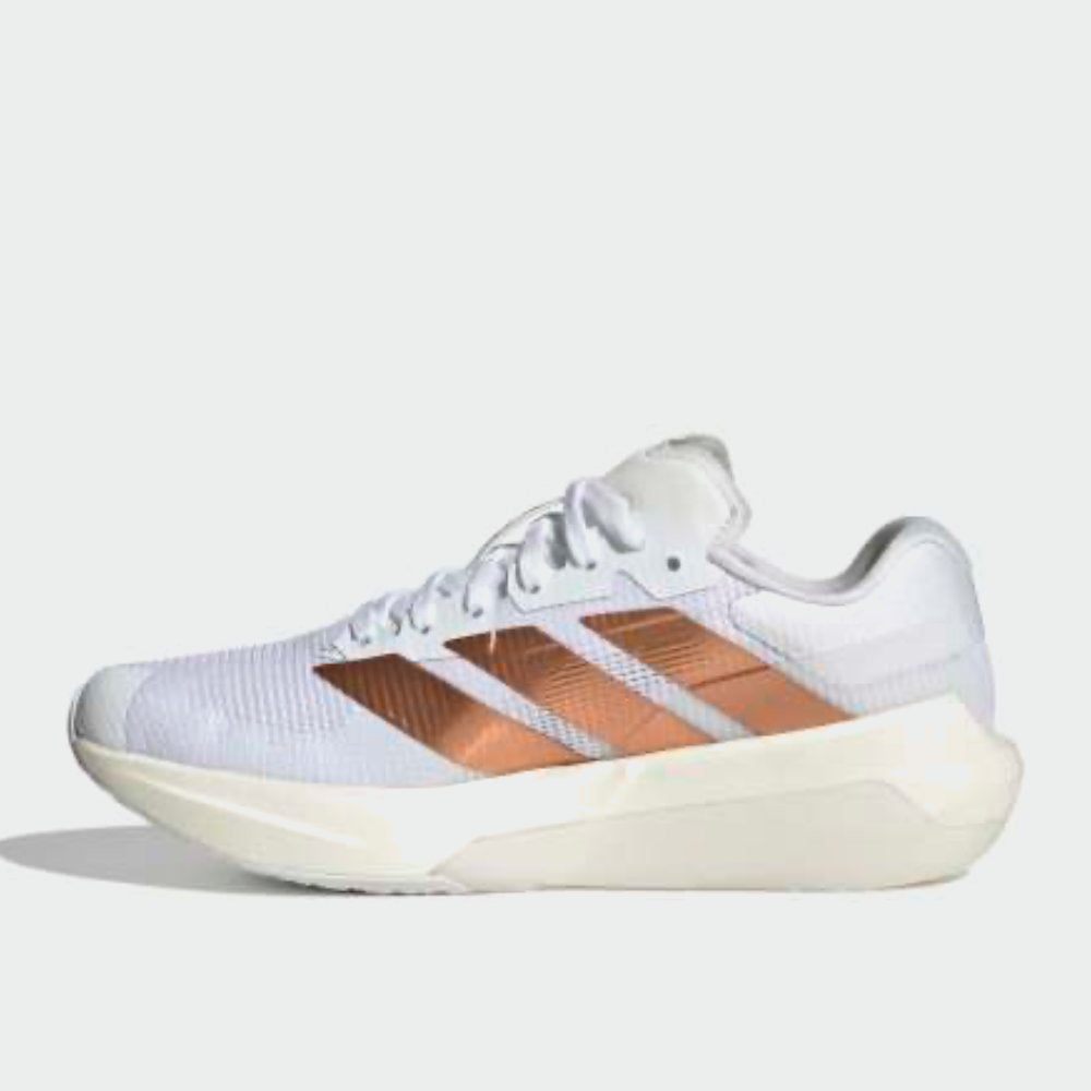 Adidas Womens Adizero Dropset Pro Trainer Shoes White