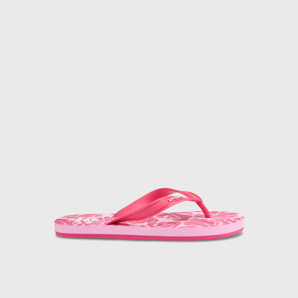 Umbro Kids Printed Thong Sandals Pink