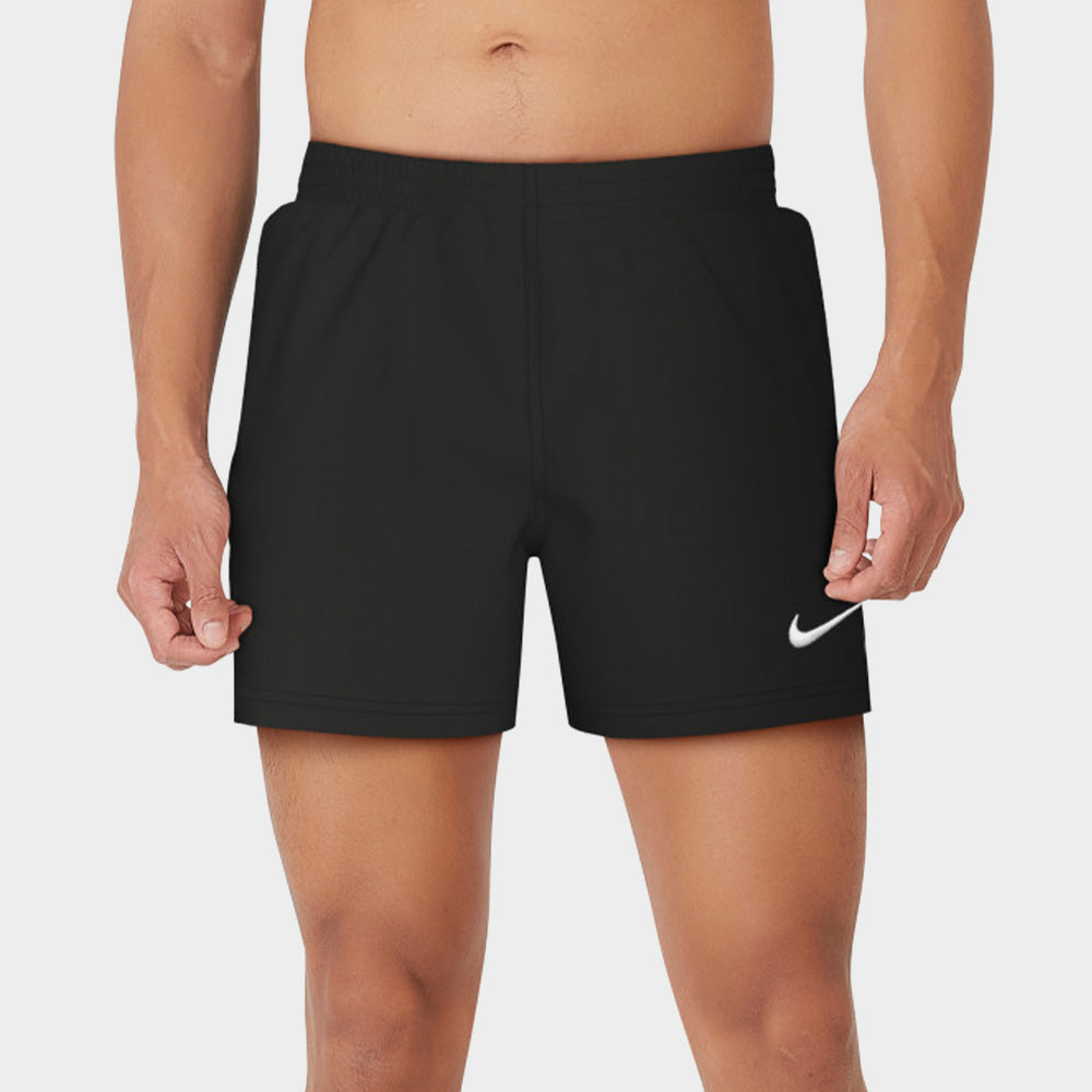 Nike Mens Essential Lap 5 Inch Volley Shorts Black