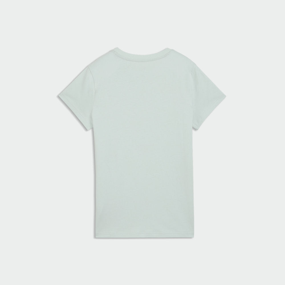 Puma Womens Essential Script Tee Green