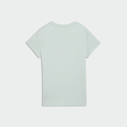 Puma Womens Essential Script Tee Green
