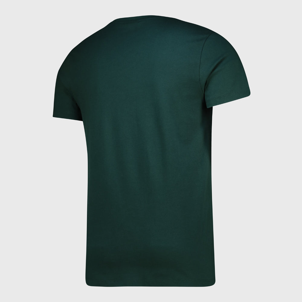 Code Mens V-Neck Tee Green