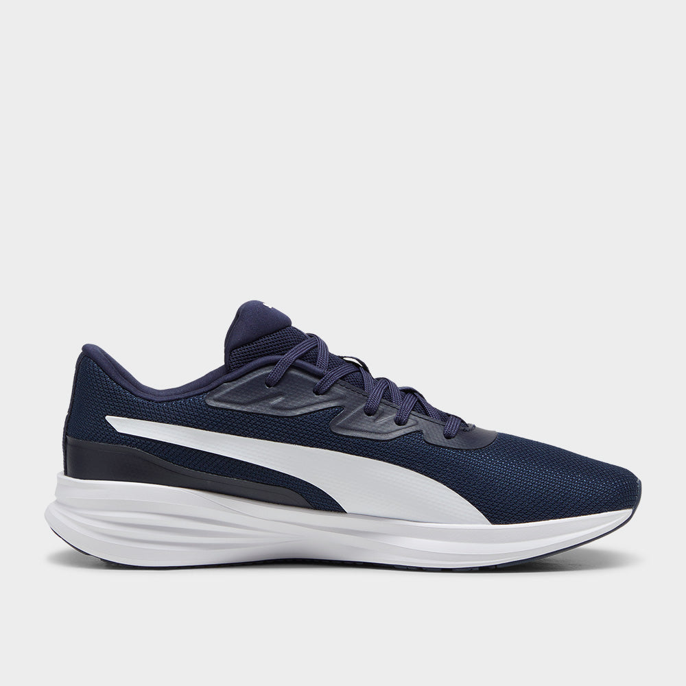 Puma Mens Night Runner V3 Running Shoes Blue