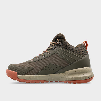 HI-TEC MENS Glacier Mid Outdoor Shoes BROWN