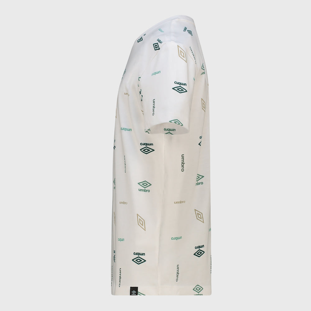 Umbro Youth Eric All Over Print Tee White