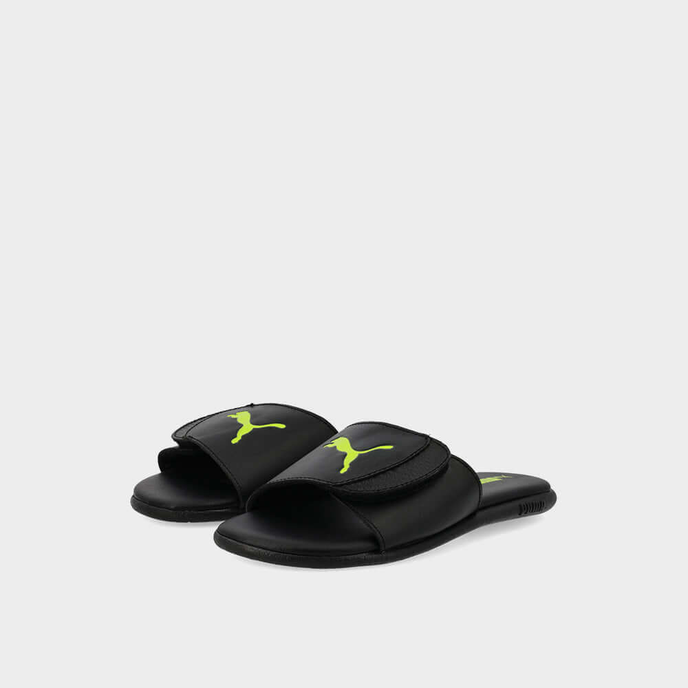 Puma Kids Sporty Velcro Slides Black