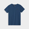 Code Mens Rib V-Neck Tee Blue
