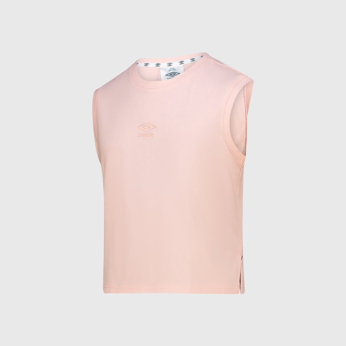 Umbro Girls Tank Top With Slits Pink