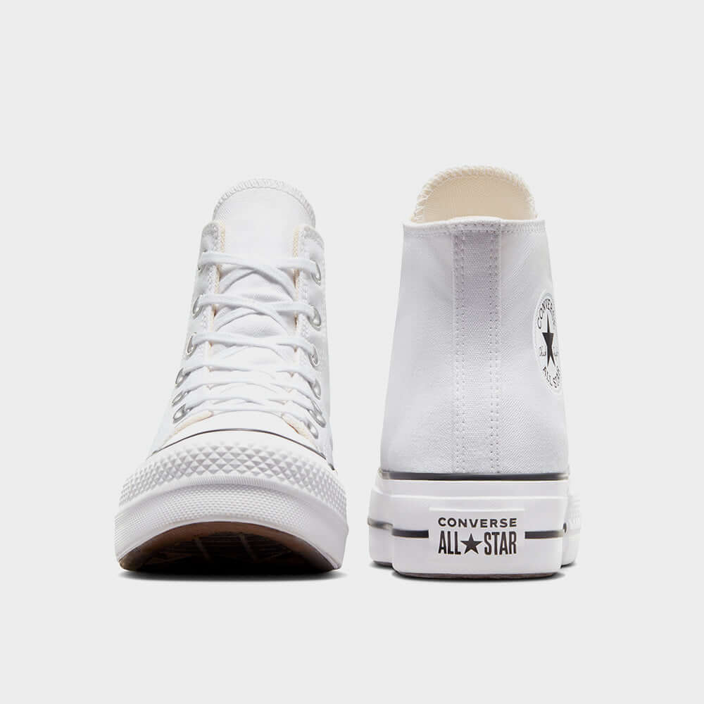 CONVERSE WOMENS Chuck Taylor Hi Top sneakers WHITE