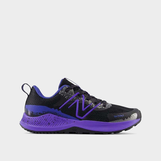 New Balance  Youth Dynasoft Nitrel V5 Trail Running Black/violet _ 173621 _ Black
