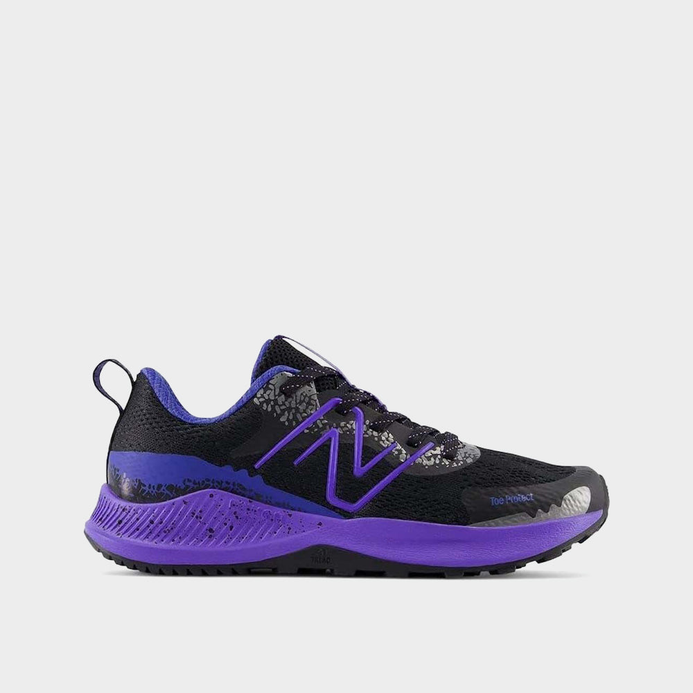 New Balance Youth Dynasoft Nitrel V5 Trail Running Black/violet _ 1736 ...