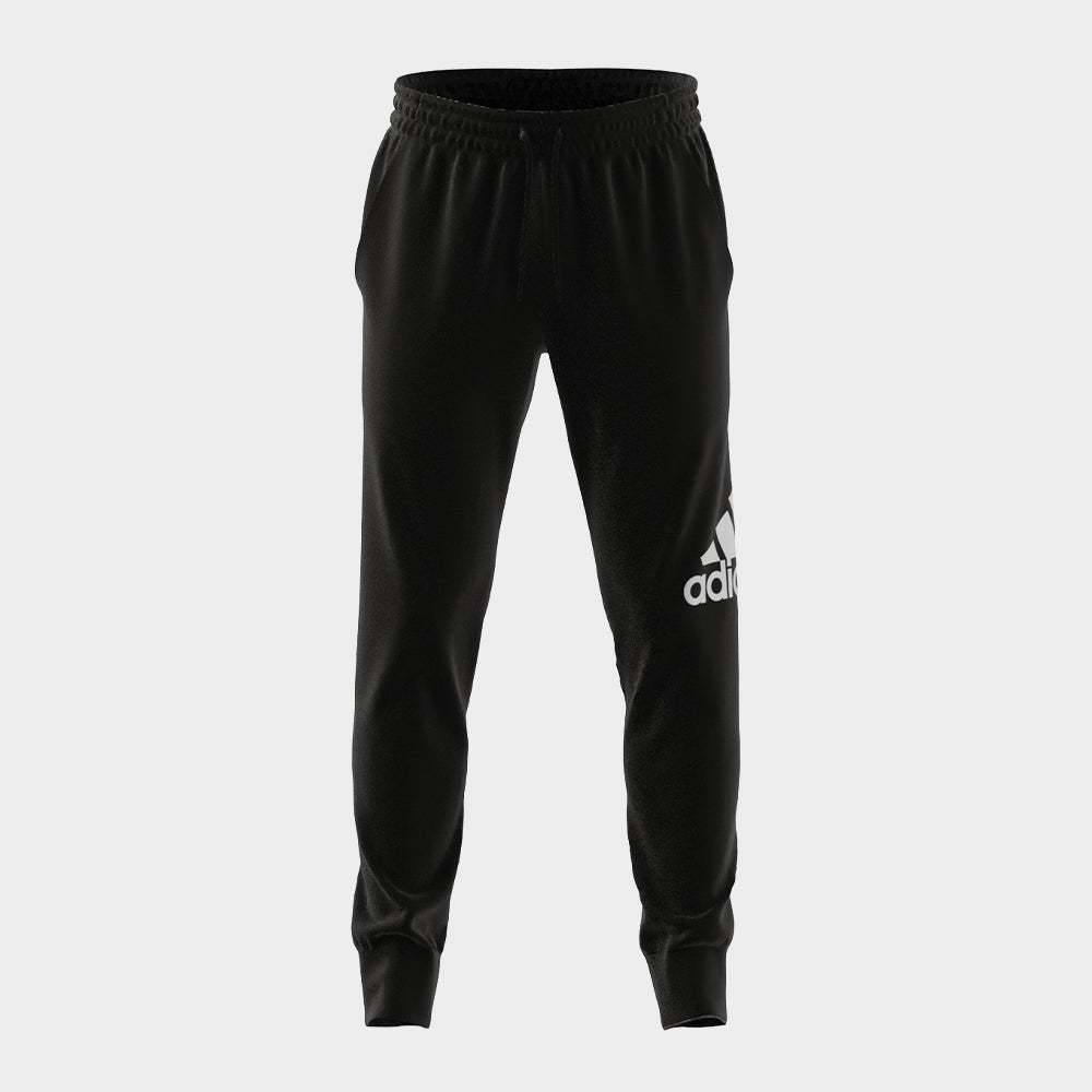 Adidas Mens Big Logo French Terry Lb Pants Black _ 173625 _ Black