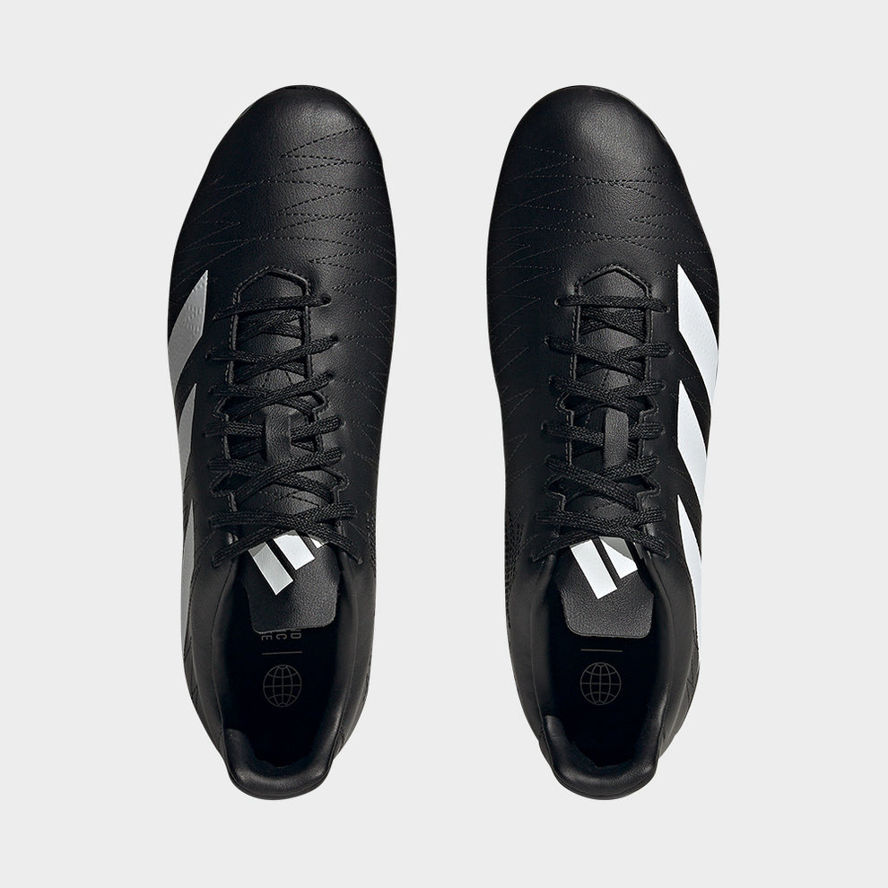 Adidas Mens Kakari Sg Rugby Boot Black/White _ 173664 _ Black Tekkie Town