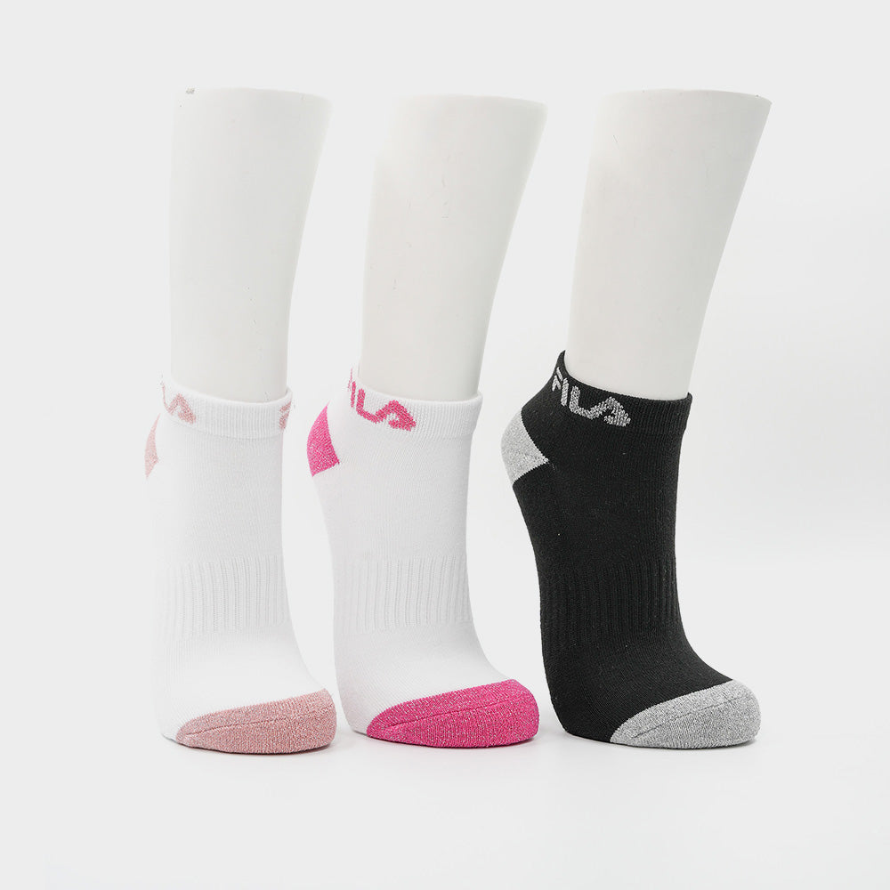 Fila Unisex Chi Chi Ankle Sock Multi _ 173705 _ Black