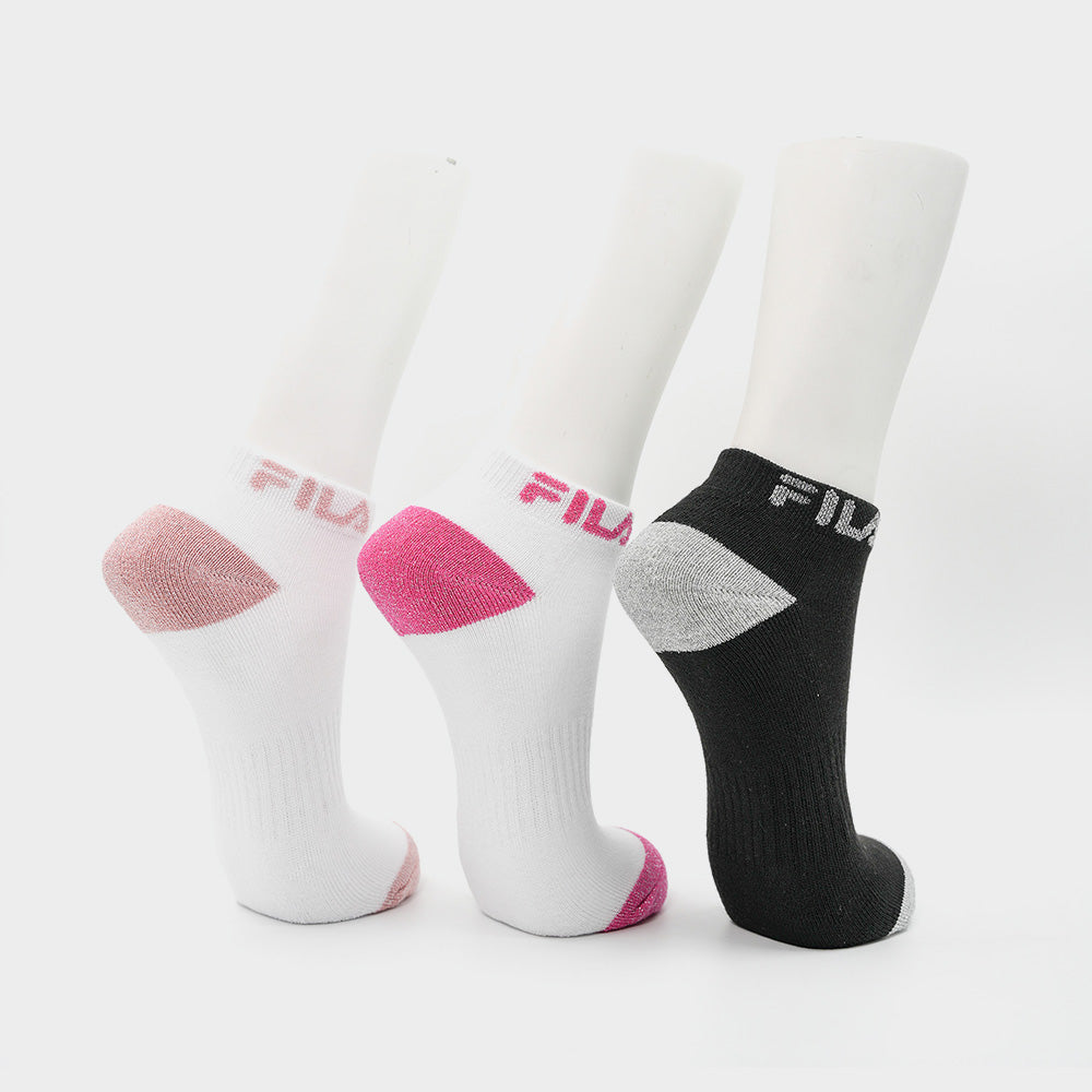 Fila Unisex Chi Chi Ankle Sock Multi _ 173705 _ Black