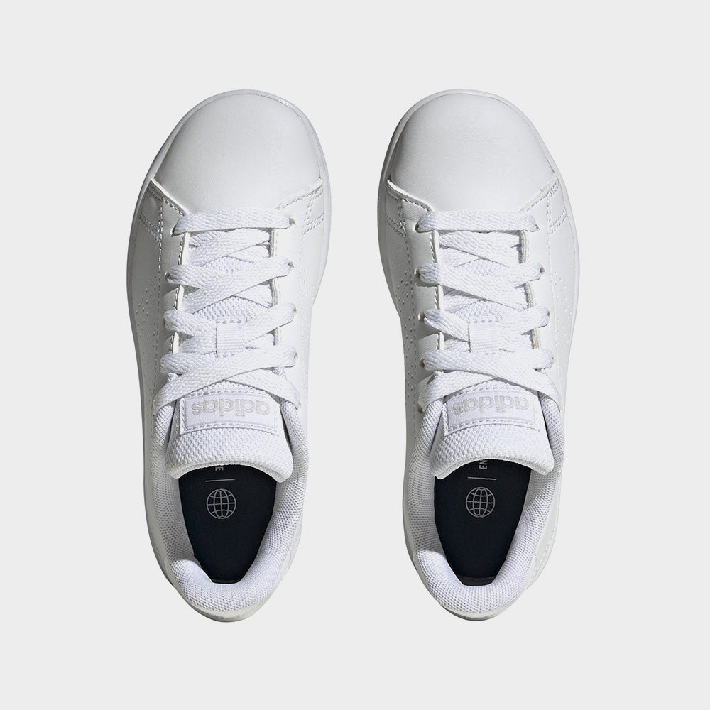 Adidas Youth Advantage K Sneakers White 173718 White Tekkie Town