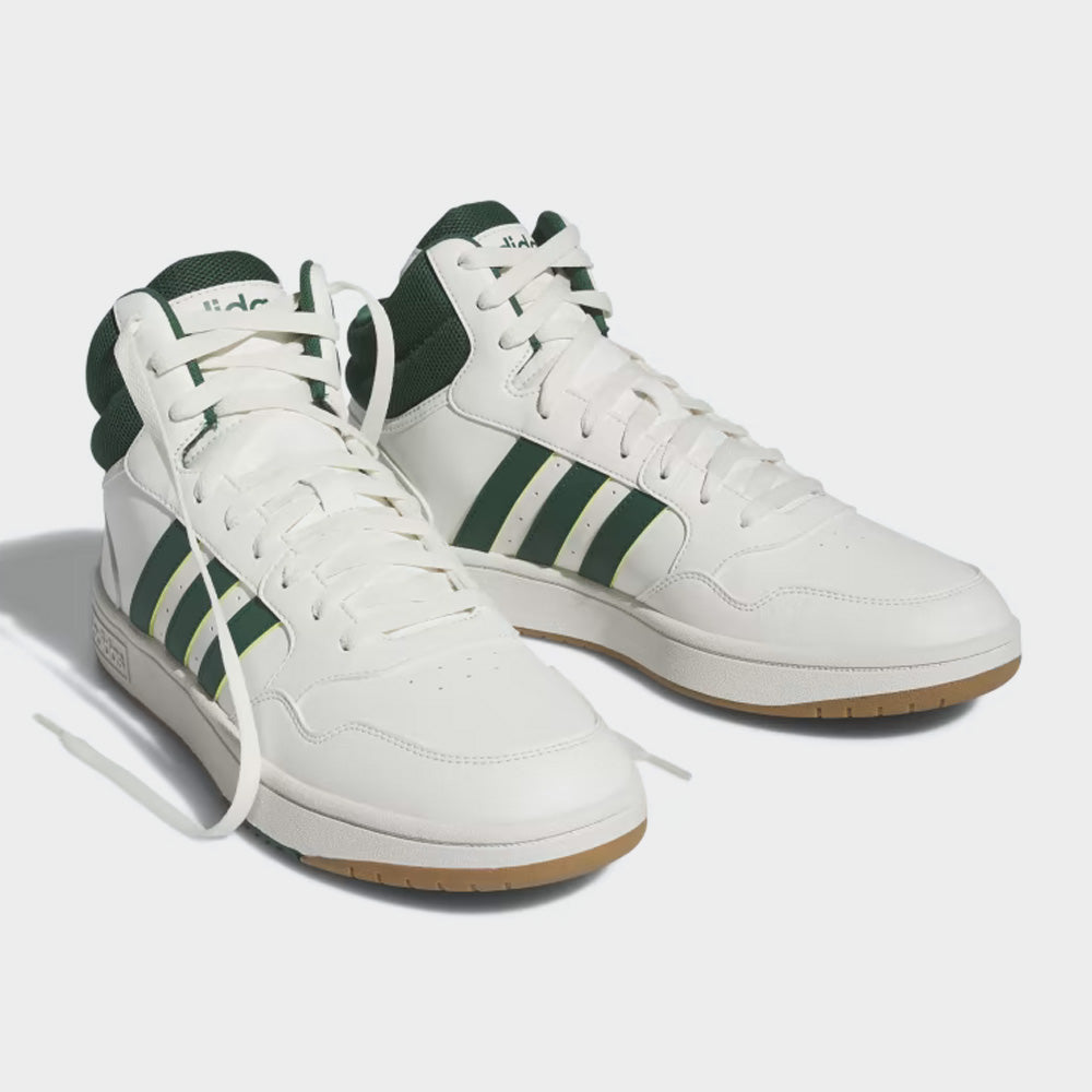 Adidas hoops outlet vs mid white