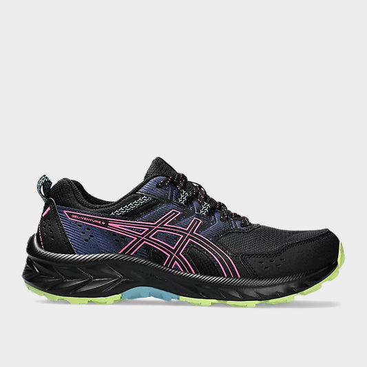 Asics Women's GeL-Venture 9 Trail Running Black Pink _ 173921 _ Black