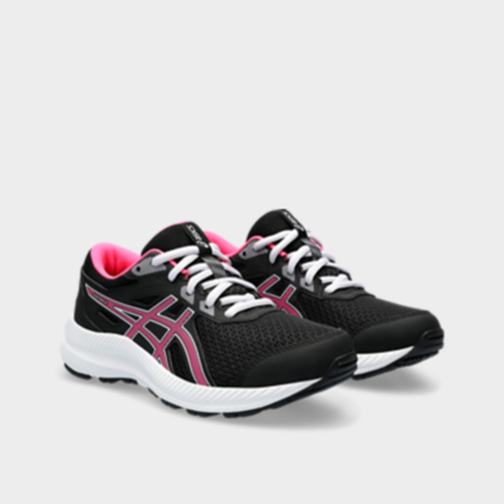 Asics Youth Contend 8 Gs Running Black/pink _ 173923 _ Black