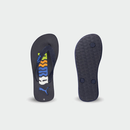 Puma Kids Round Flip Scribble Blue