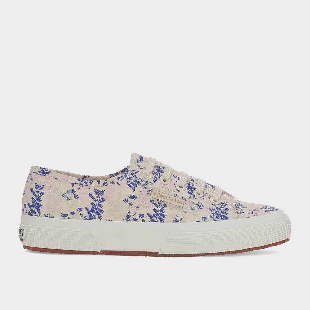 Superga Womens 2750 Flower Print Blue/Multi _ 181638 _ Blue – Tekkie Town