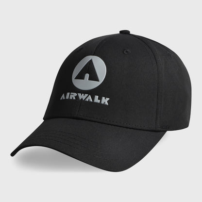Airwalk Bold Logo Peak Cap Black
