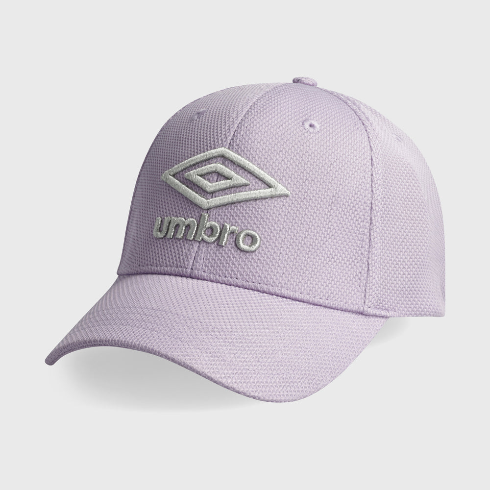 Umbro Unisex Fitted Peak Cap Purple/White _ 180447 _ Purple