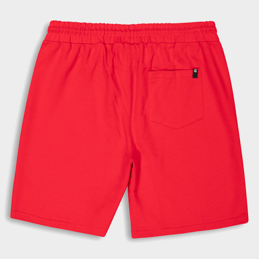 Code Mens Scorch Fleece Short Red Multi 180573 Red Tekkie Town