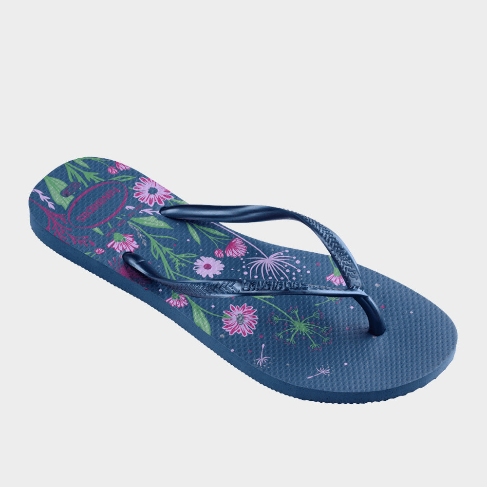 Havaianas Unisex Slim Thong Sandal _ 180620 _ Blue
