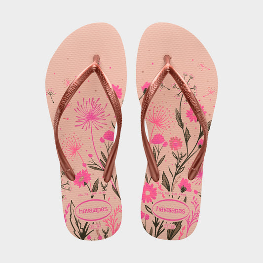 Havaianas Unisex Slim Thong Sandal _ 180621 _ Pink