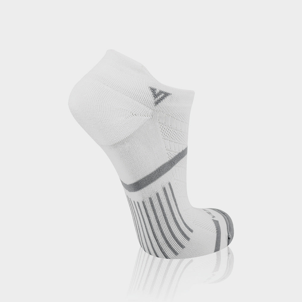 Versus Unisex Short Running Hidden Sock White/Grey _ 180735 _ White