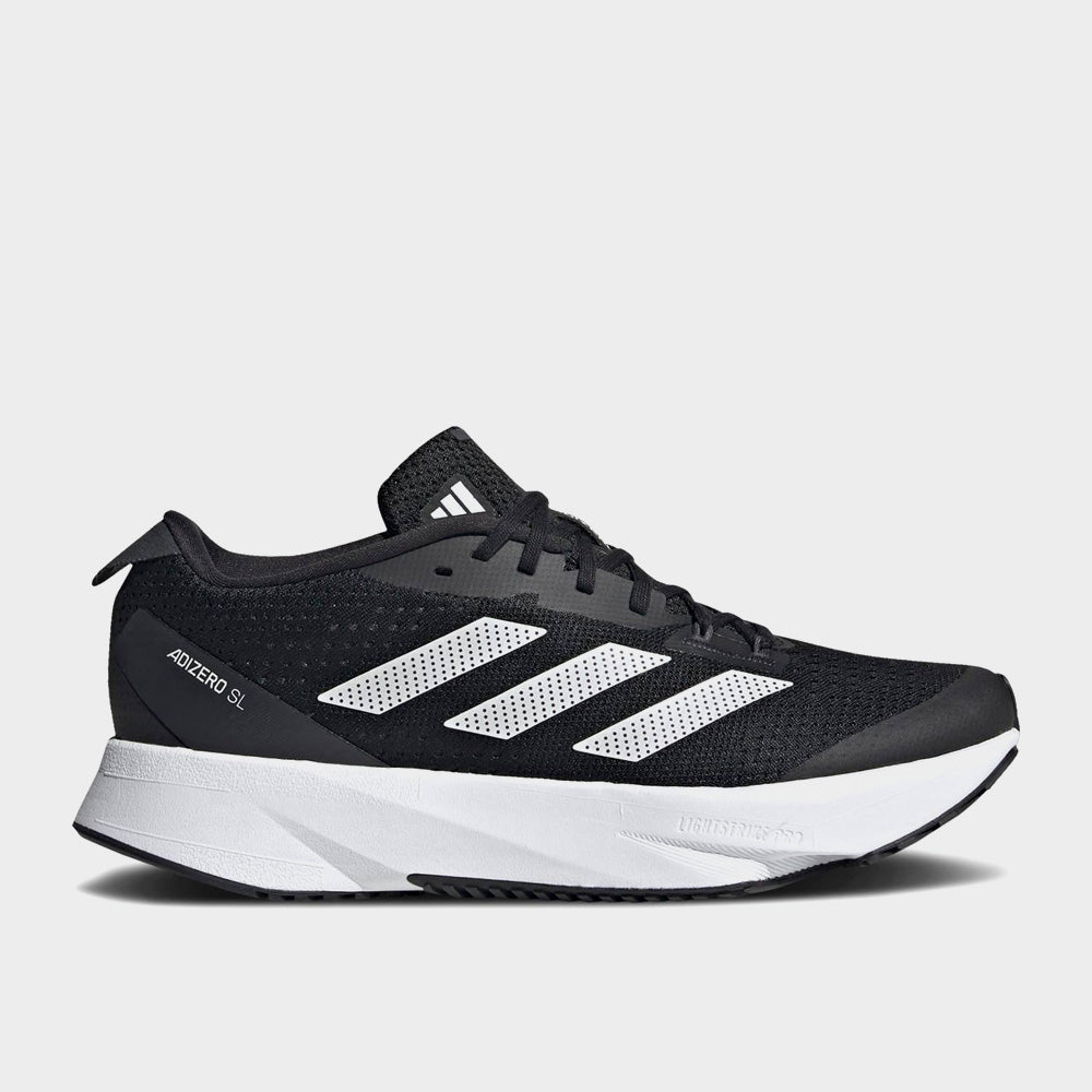 Adidas Womens Adizero Sl Performance Running Black White 180790 B