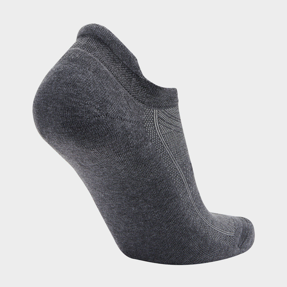 Hidden Confort Running Sock _ 180796 _ Grey
