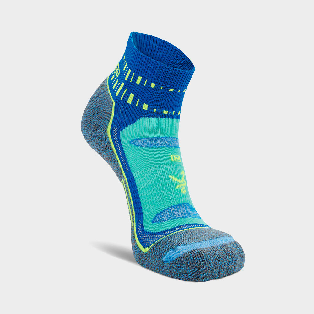 Balega Unisex Anklet Blister Resist Running Sock Blue/Multi _ 180812 _ Blue