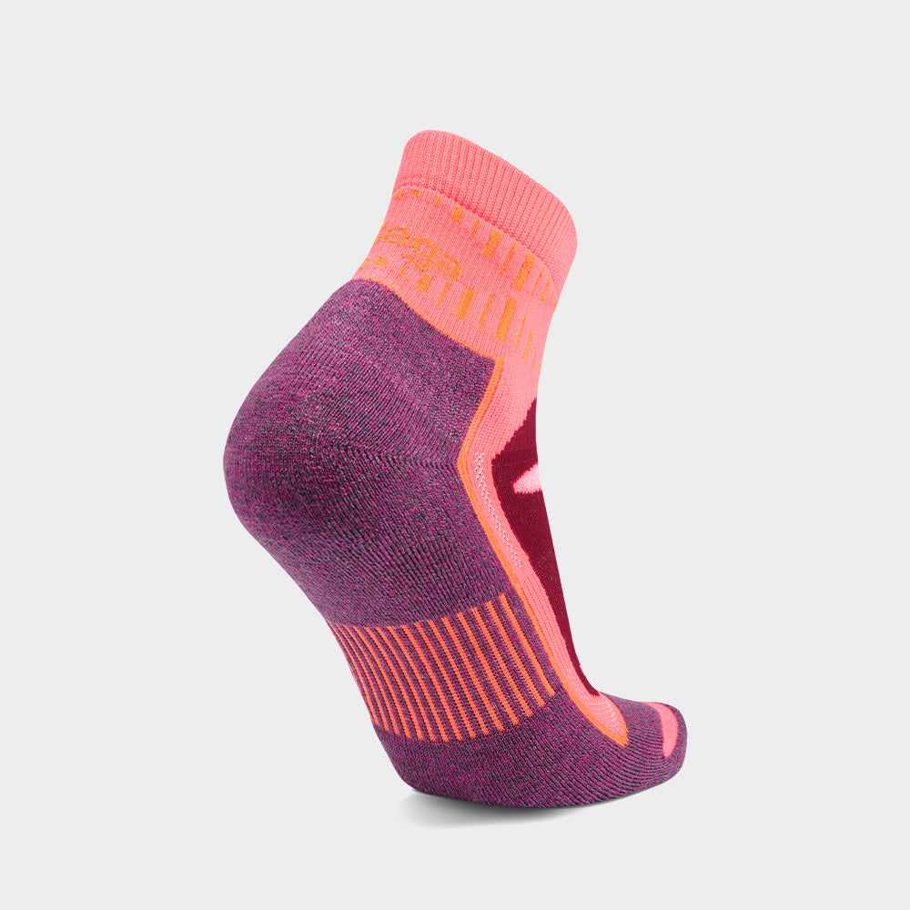 Balega Unisex Anklet Blister Resist Running Sock Pink/Multi _ 180813 _ Pink