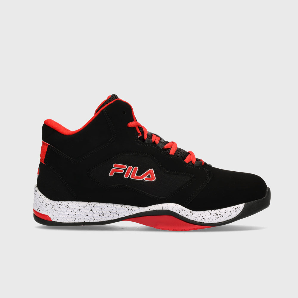 Fila Youth Sweeper Sneaker Black/Red _ 180874 _ Black