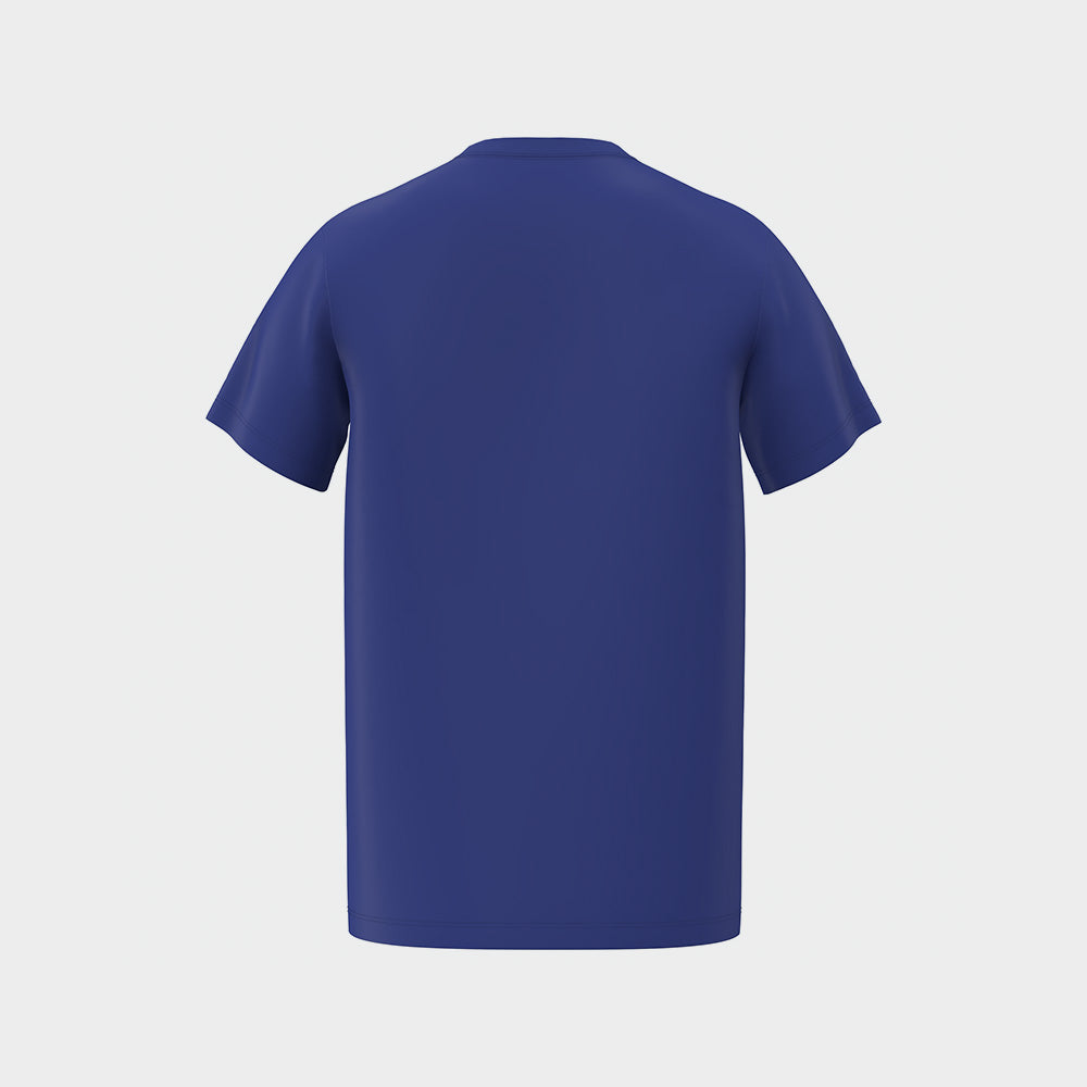 Adidas Mens Big Logo T-shirt Blue/Black _ 180890 _ Blue