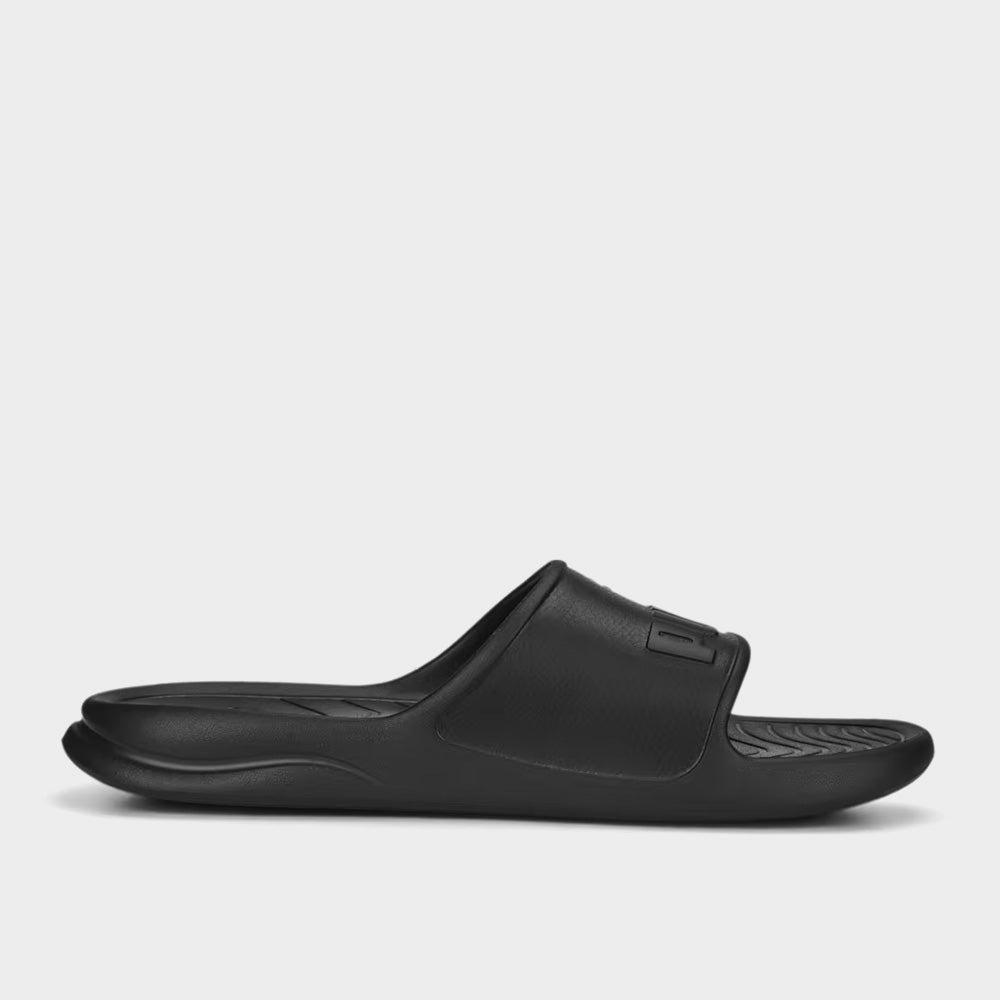 Mens Puma Popcat Injex Slides _ 180917 _ Black – Tekkie Town